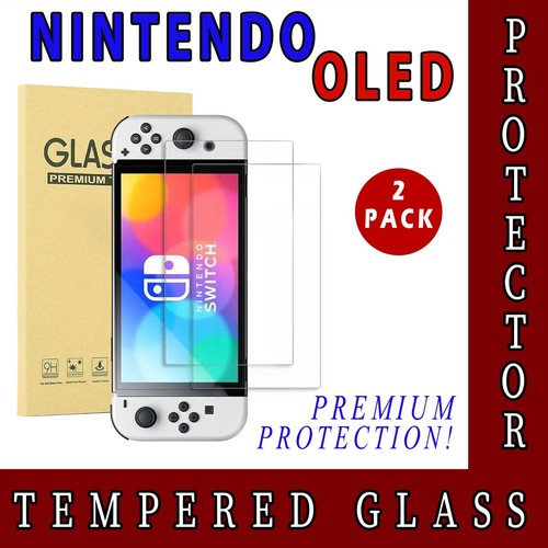 Nintendo switch oled - nintendo, tempered